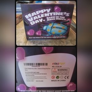 24 Pack Valentine's Cards/Glow Bug